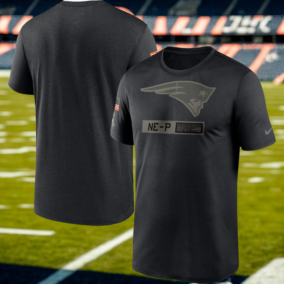 New England Patriots Nike NFL 2020 Salute to Service Tee NWT Sz L - Picture 1 of 7